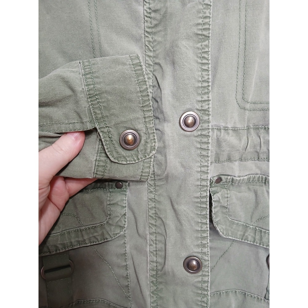 Daytrip utility cinch military grunge safari lightweight jacket size large - Picture 6 of 8